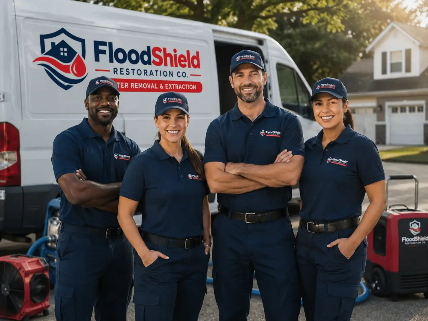 Flood Damage Restoration company in Lickingville, PA